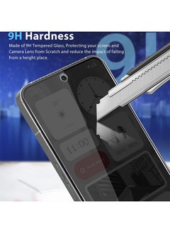 SNBFA 360° Privacy Tempered Glass Screen Protector for Nothing Phone 2A, Easy to Install Protection with Fingerprint Ultra Clear Touch Sensitivity Anti-Spy Screen Protector 1 PCS  - Image 5