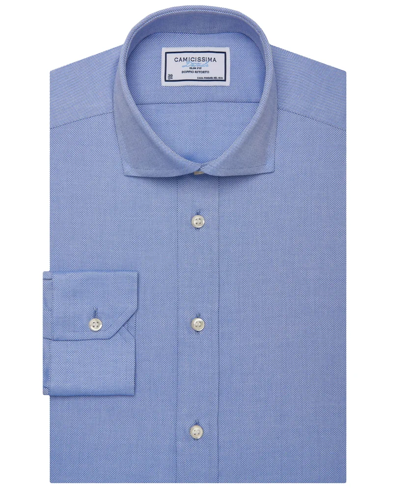 كاميتشسما قميص بتفاصيل بلون أزرق فاتح