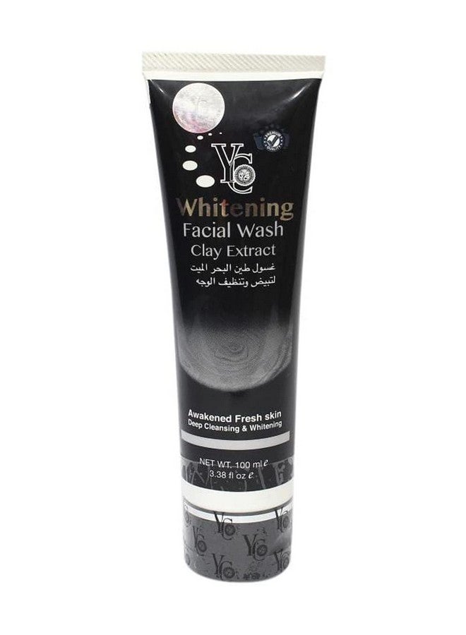 YC Whitening Clay Face Wash For Oily Skin Clears Clogged Pores Gently Cleanse And Pull Out Impurities Fights Acne Yc440-100 Ml Face Wash For Men (Pack Of 1) - Image 1