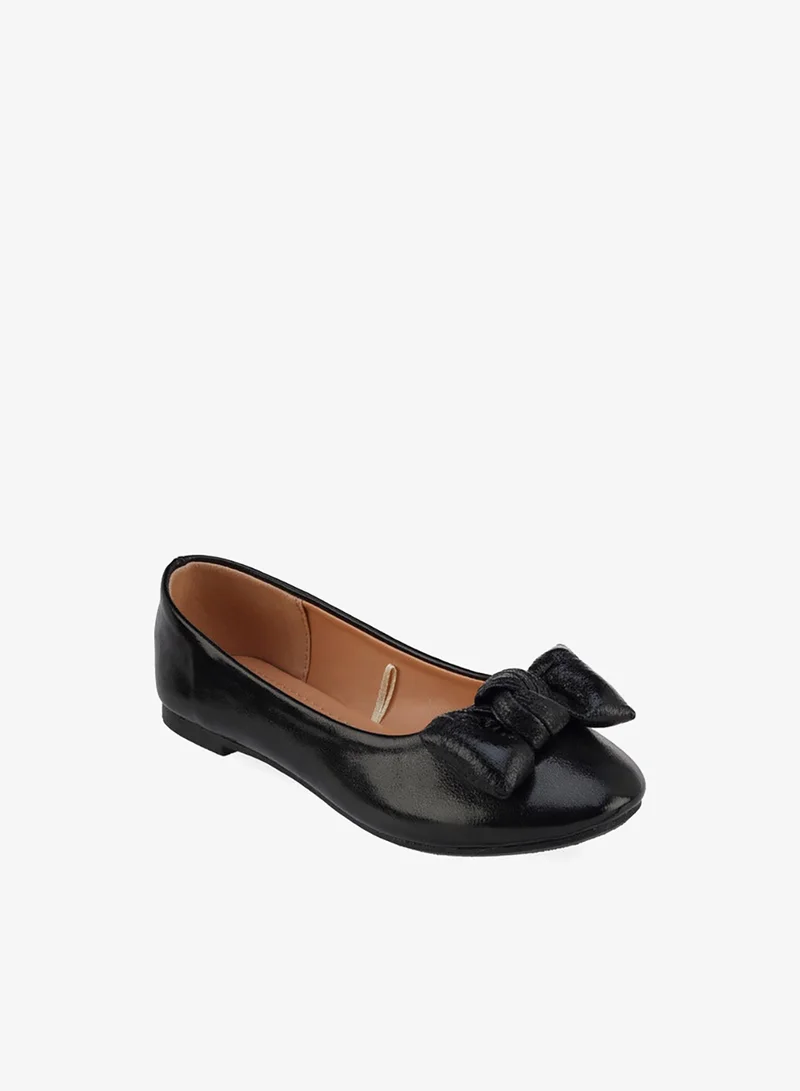 Flora Bella By Shoexpress Flora Bella Girls Bow Accent Ballerina Shoes