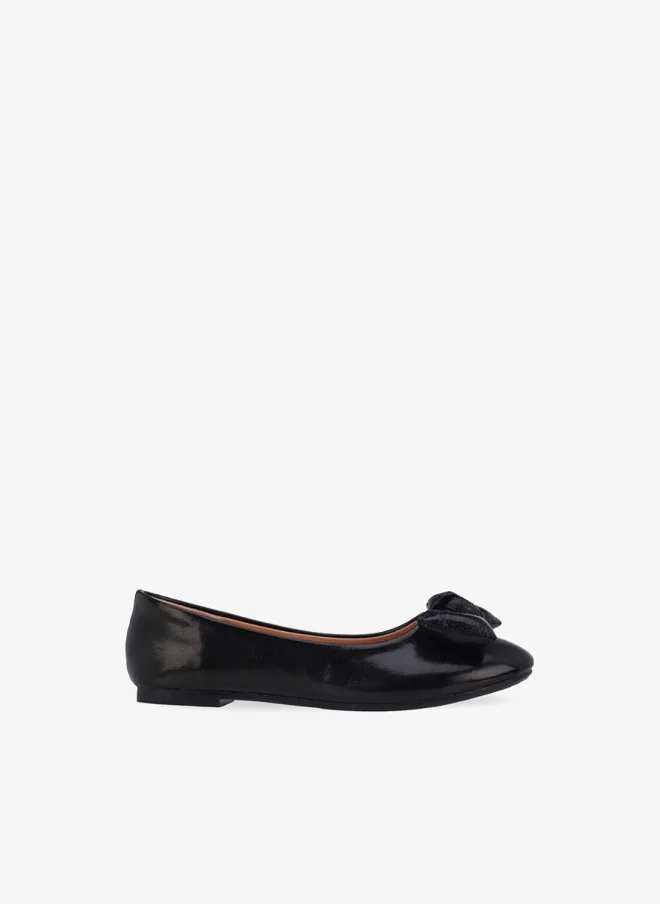 Flora Bella By Shoexpress Flora Bella Girls Bow Accent Ballerina Shoes