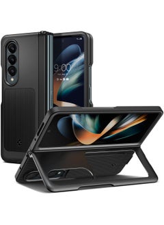 Spigen Neo Hybrid S for Samsung Galaxy Z Fold 4 Case Cover with Kickstand - Black  - Image 1