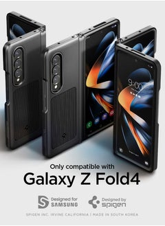 Spigen Neo Hybrid S for Samsung Galaxy Z Fold 4 Case Cover with Kickstand - Black  - Image 2