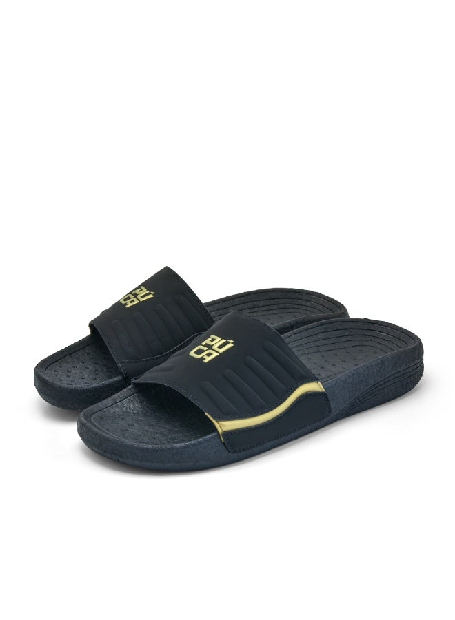 Puca Slider for Men Men's Slippers Light weight with E-TPU Sole Dyke Black - Image 2