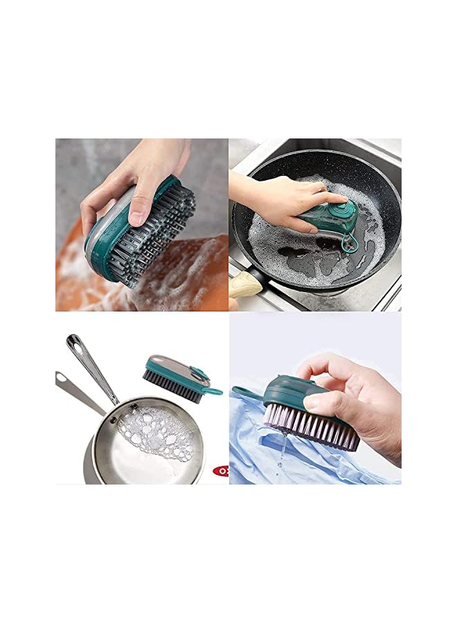 promass Multifunctional Cleaning Brush Portable Plastic Clothes Shoes Hydraulic Laundry Brush Washing Soft Brushes Cleaning Tools - Image 3