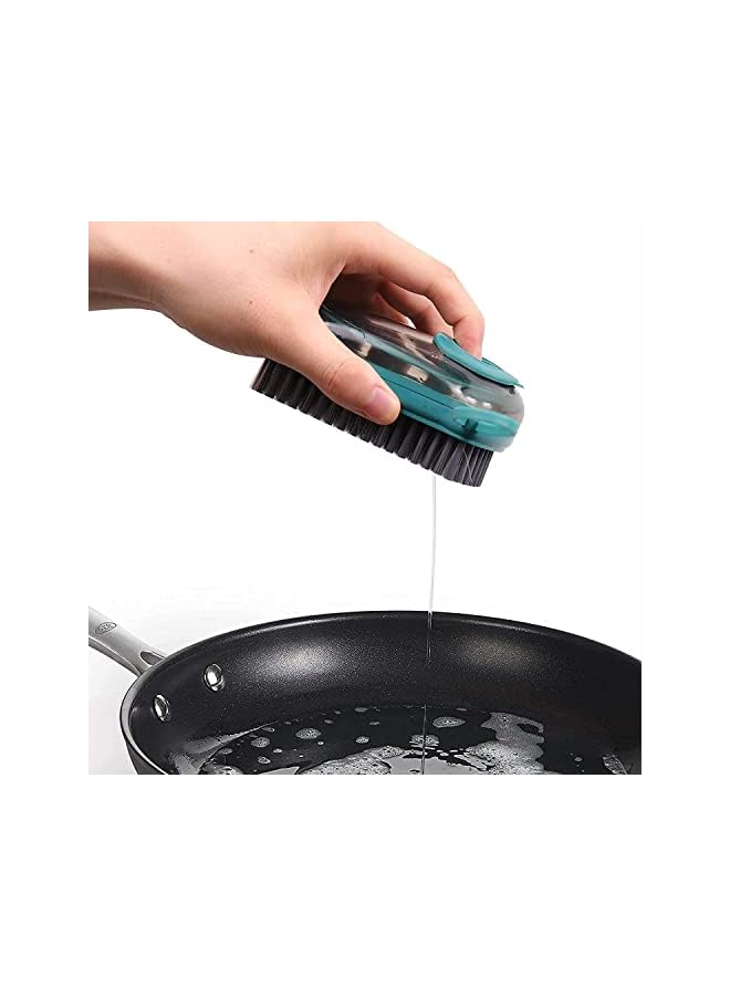 promass Multifunctional Cleaning Brush Portable Plastic Clothes Shoes Hydraulic Laundry Brush Washing Soft Brushes Cleaning Tools - Image 2