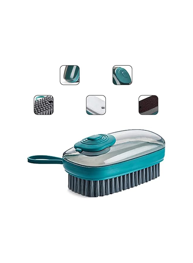 promass Multifunctional Cleaning Brush Portable Plastic Clothes Shoes Hydraulic Laundry Brush Washing Soft Brushes Cleaning Tools - Image 4