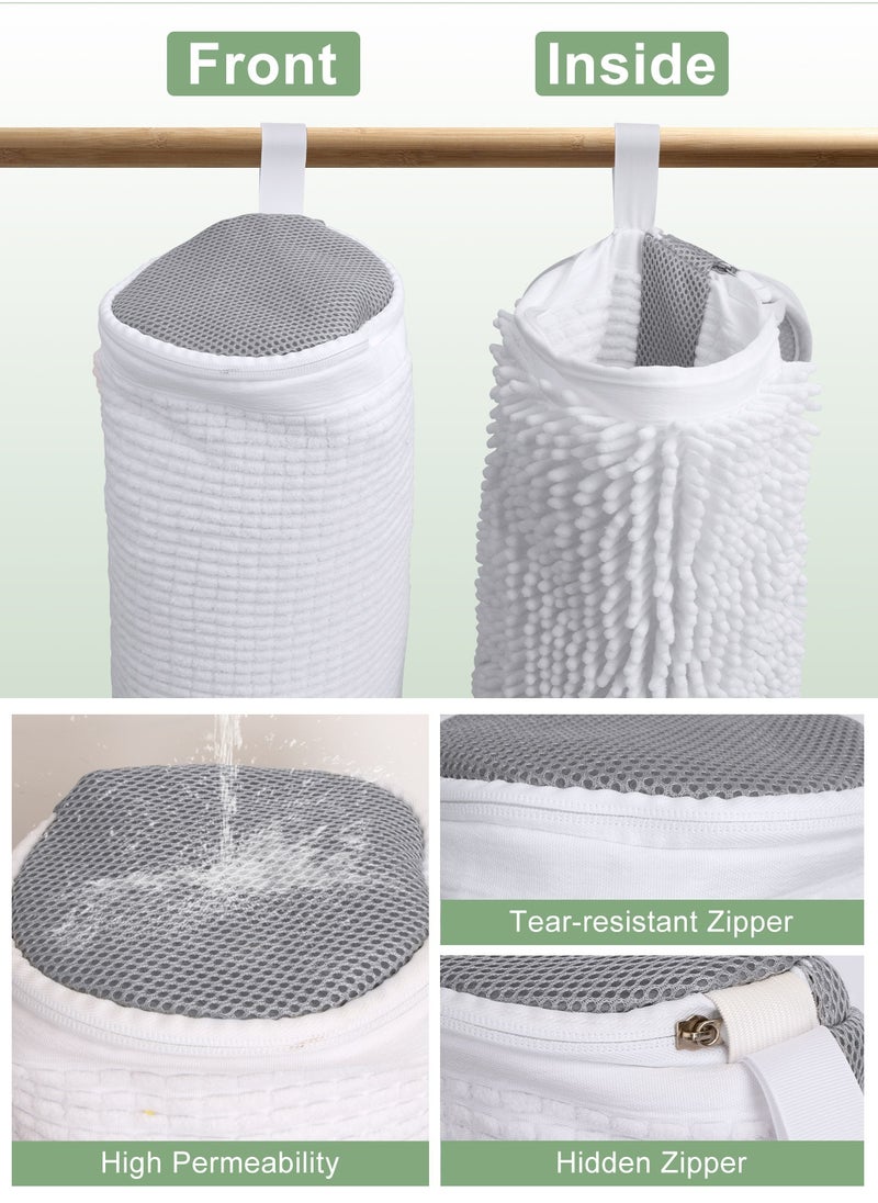 HomarKet - 2PCS Shoe Washing Bag for Washing Machine, Laundry Shoe Bag for Washer and Dryer, Reusable Shoe Washing Bag for All Shoe Types and Sizes - Image 1