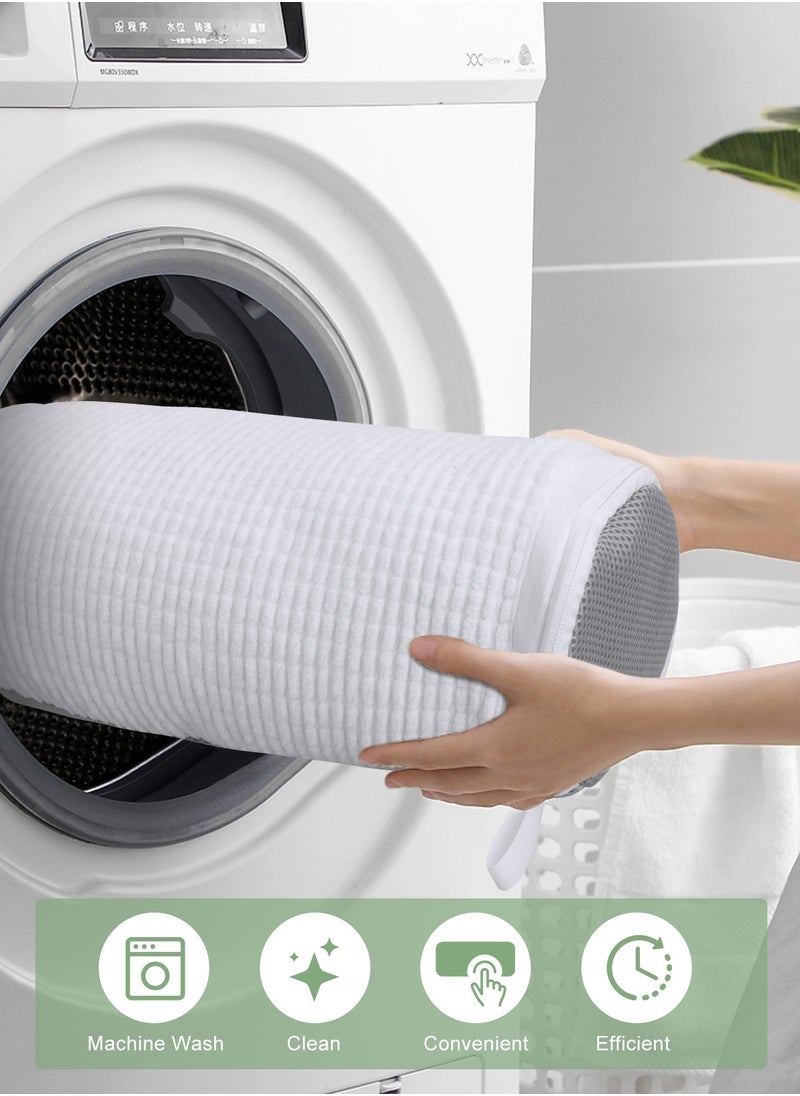 HomarKet - 2PCS Shoe Washing Bag for Washing Machine, Laundry Shoe Bag for Washer and Dryer, Reusable Shoe Washing Bag for All Shoe Types and Sizes - Image 1