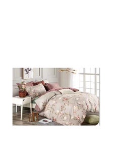BAIG 4pcs Soft & Breathable Cotton Single Comforter for All Seasons Duvet inserted bedding set 