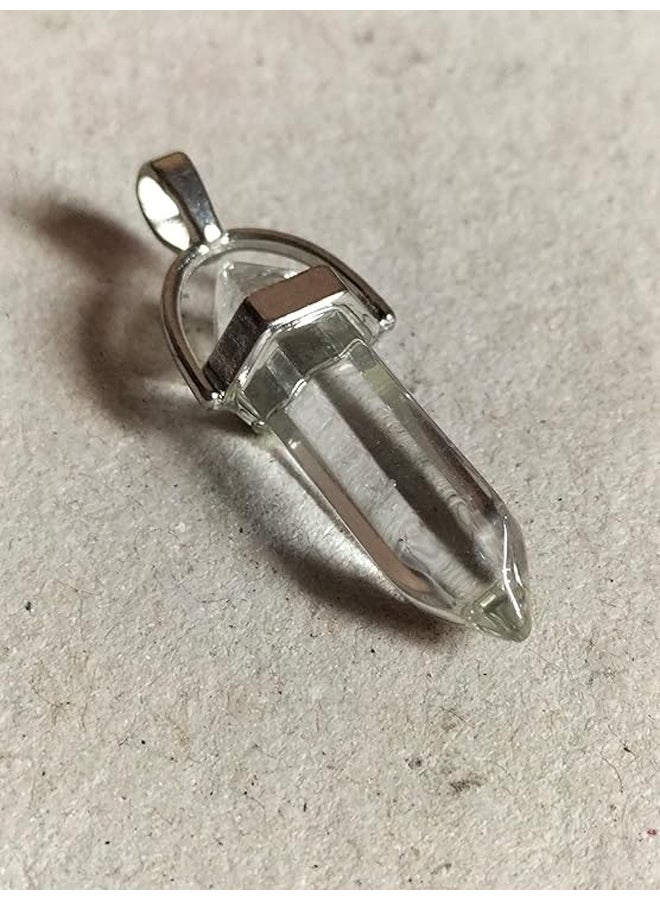 حجر كوراتز شفاف تماما دلاية سلسلة راقية مناسبة للجنسين - Image 2