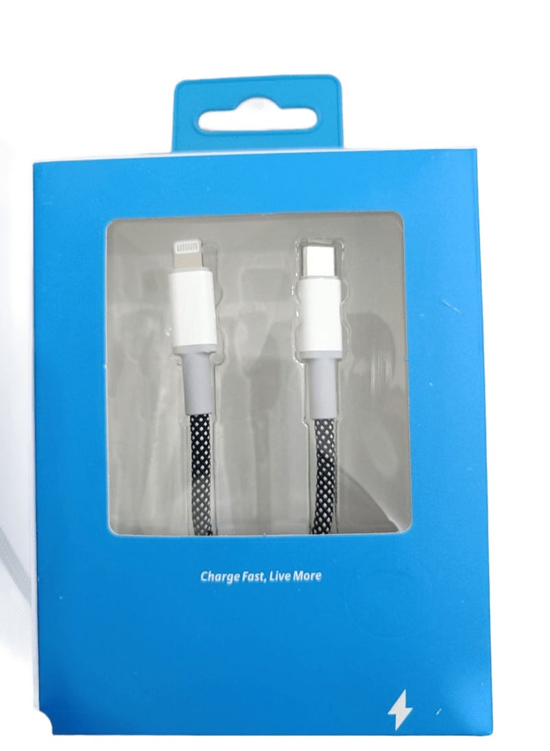 Fast Charging Cable 1M White 