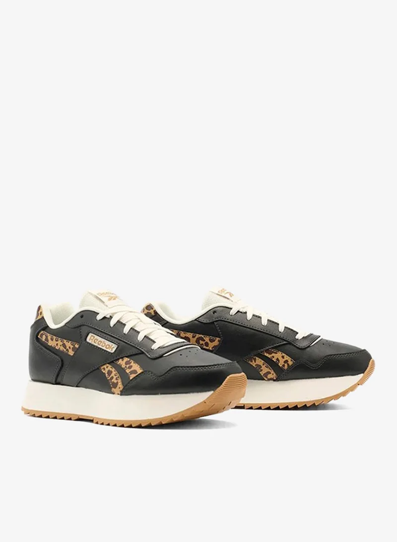 Reebok Washed Black/Chalk Reebok Glide Ripple Double Women's Shoes for Women | Best Price UAE