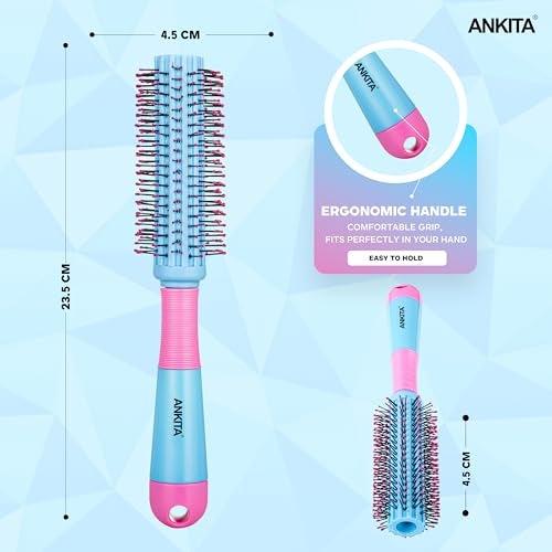 ANKITA Round Hair Brush(B61) (Color May Vary) - Image 2