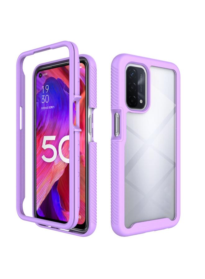 erorex Case For OnePlus Nord N200 5G Starry Sky Solid Color Series Shockproof PC + TPU Protective Case - Image 1