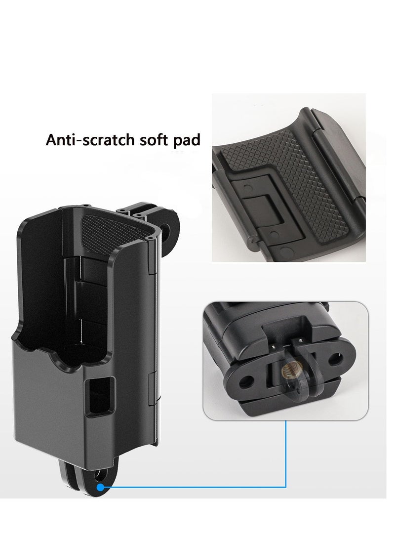 Versatile Camera Extension Adapter for DJI Osmo Pocket 3 - Includes Protective Cage, Tripod Mount, and Bike Clamp for Ultimate Flexibility - Image 3