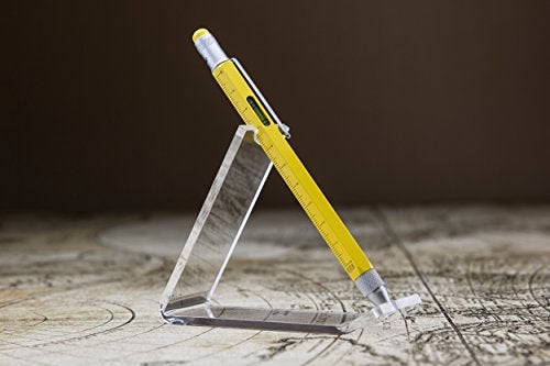 Troika Construction Ballpoint Pen, Yellow (PIP20YE) - Image 4