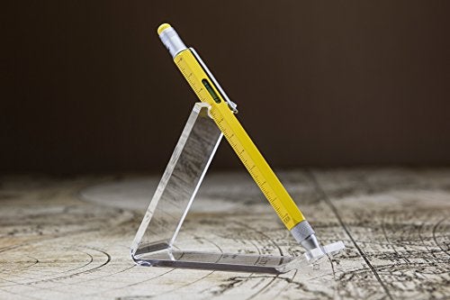 Troika Construction Ballpoint Pen, Yellow (PIP20YE) - Image 2