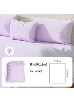 Arabest Disposable Bedding Set for Travel and Hotels [purple] double fitted sheet independent bag 