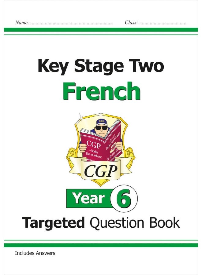 New Ks2 French Targeted Question Book Year 6 By Books, CGP - Books, CGP Paperback - Image 1