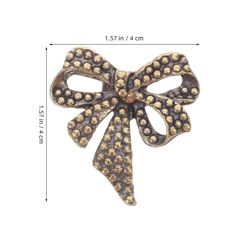 Solid Brass Cabinet Knobs Vintage Gold Drawer Pulls For Wardrobe Kitchen Cupboard - Image 3
