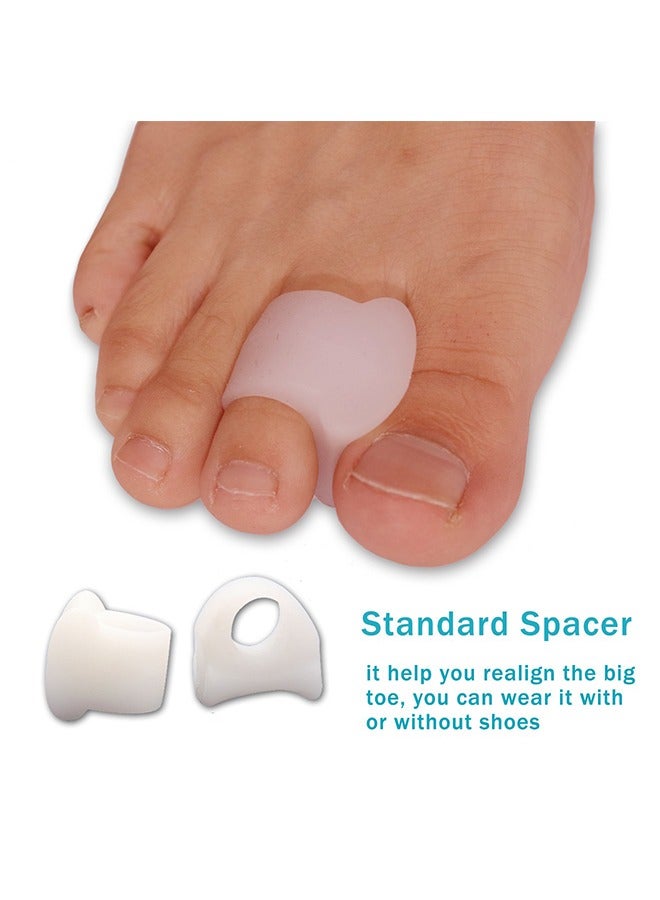 7Pcs Bunion Corrector Set, Bunion Pain Relief Protector Sleeves Kit, Relief Pain in Hallux Valgus, Big Toe Spacer Separators Brace Straighteners Splint 1 - Image 4