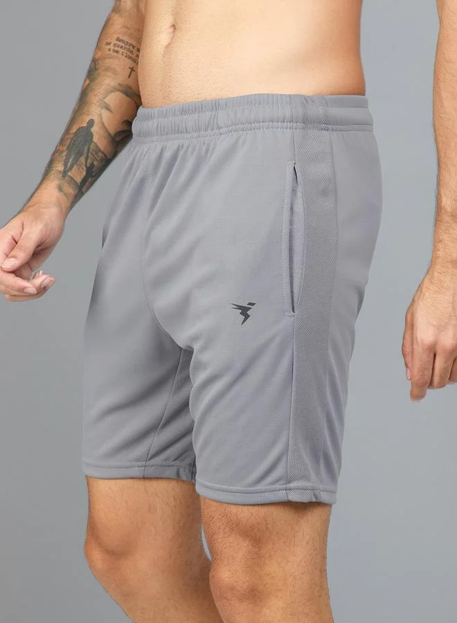 Technosport Technosport Mid Rise Stretch Regular Fit Shorts