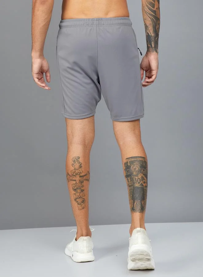 Technosport Technosport Mid Rise Stretch Regular Fit Shorts