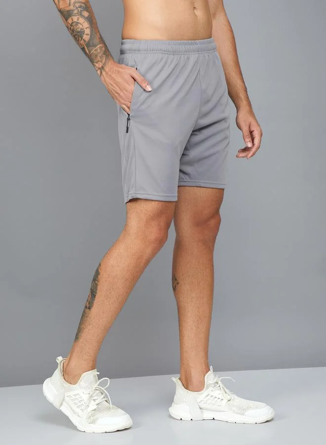 Technosport Technosport Mid Rise Stretch Regular Fit Shorts