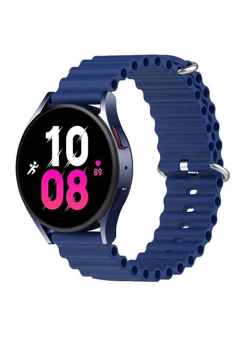 X-level 22MM HUAWEI Watch GT3(46mm)/WATCH 3,3 Pro/GT2 Pro Replacement Silicone Straps/Band,Also Fit For Samsung Gear S3 Frontier & S3 Classic/Galaxy Watch 46mm/Galaxy Watch 3(45mm) (Blue)  - Image 1