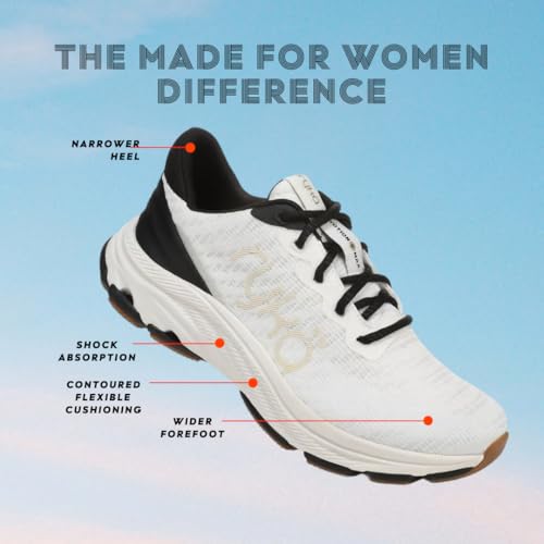 Ryka Women's Devotion X Max RS Sneakers White Black 8 M - Image 5