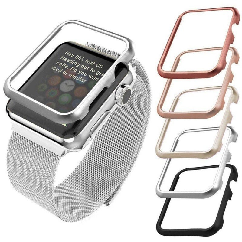 Suitable For Apple Watch Protective Cover Applewatch10 Generation Se Aluminum Alloy Frame Iwatch987 Watch - Image 2