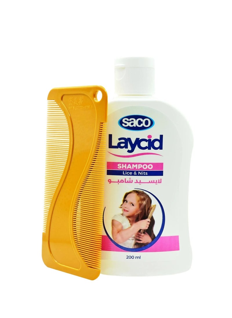 Saco - Anti Lice Shampoo Used To Treat Lice And Its Nits - 200 - Image 1