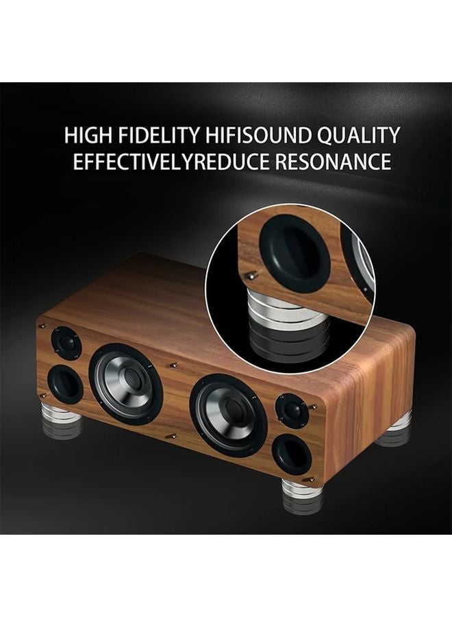 Golden Color 4PCS Aluminum Shock Absorbing Feet for Audio Amplifier Speaker Turntable - Image 5