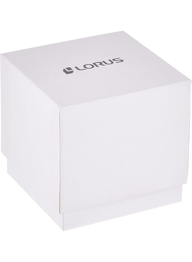 لوراس ساعة كوارتز رجالية بسوار من الفولاذ المقاوم للصدأ، فضية اللون، موديل Rh903Lx8 - Image 4