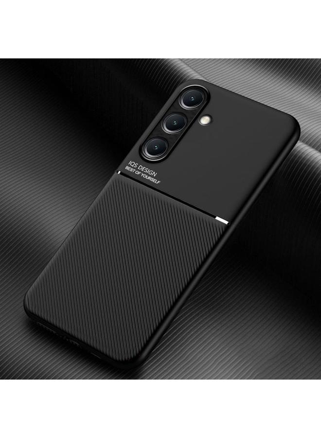 S-TOP Case For Samsung Galaxy A26 5G Classic Tilt Strip Grain Magnetic PC Hybrid TPU Phone Case - Image 1