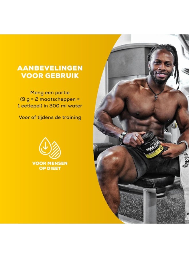 BioTechUSA BCAA Zero Mango Pineapple 360g, Vegan Amino Acid Drink Powder with 6g BCAA 2:1:1, L-Glutamine and Vitamin B6, Sugar Free, Lactose Free and Gluten Free - Image 3