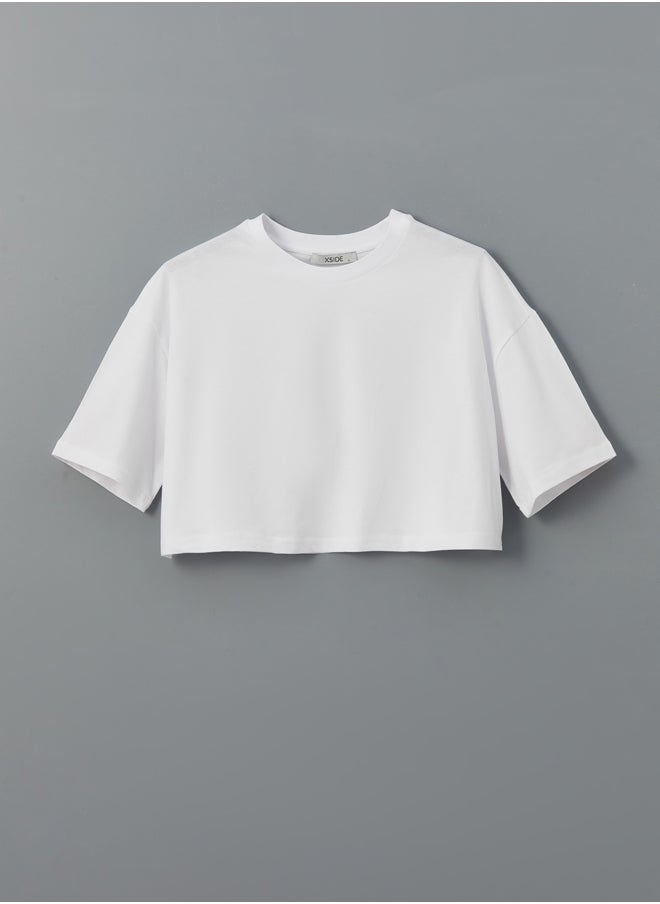 LC WAIKIKI - Crew Neck Women's Crop - Image 1