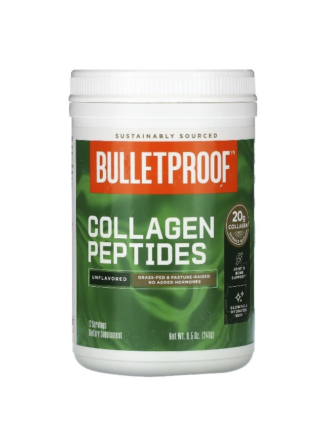 Bulletproof BulletProof, Collagen Peptides, Unflavored, 8.5 oz (240 g)  - Image 1