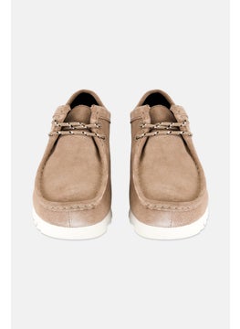 clarks Men Standard Lace Up Casual Shoes, Beige  - Image 4