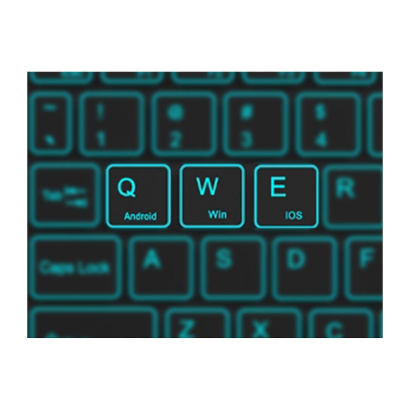 Tablet Case Bluetooth Keyboard and Mouse Kit for Samsung Galaxy Tab S7 S8S9 S9FE 11 Tablet Keyboard Stand Model with Pen Slot Colourful Backlit Bluetooth Keyboard + Mouse + Protective Case - Image 4
