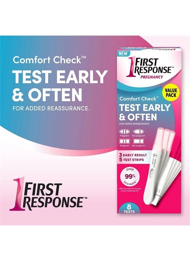 FIRST RESPONSE اختبار الحمل Comfort Check، 8 قطع  - Image 2