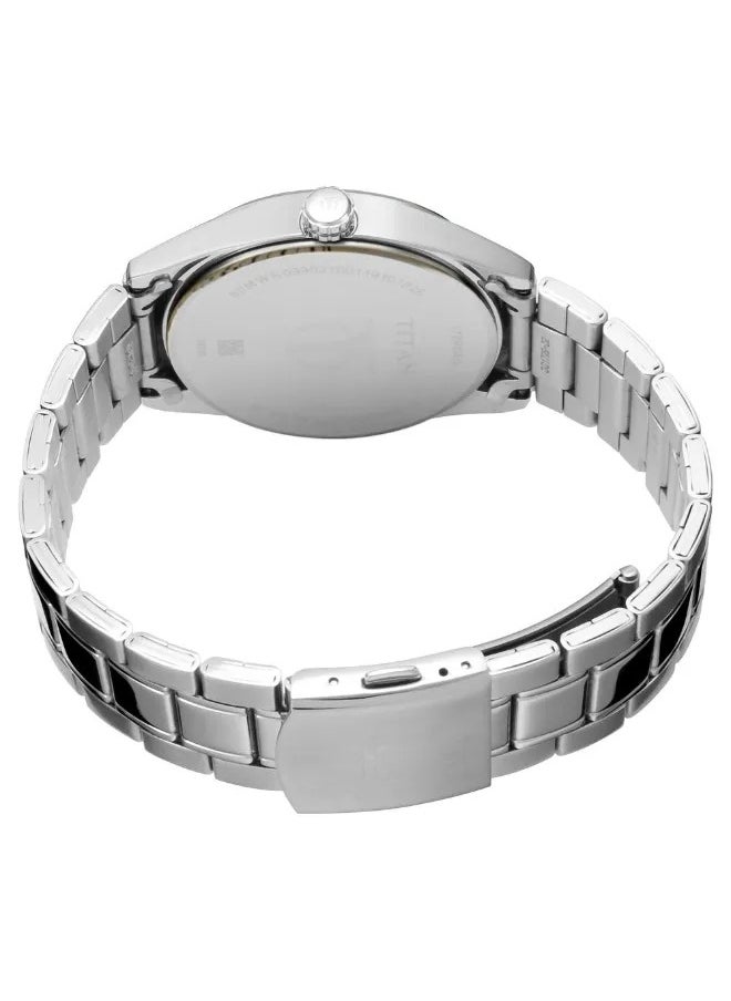 TITAN Men's Analog Round Shape Stainless Steel Wrist Watch - 1729SM04 - 38 Mm  - Image 4