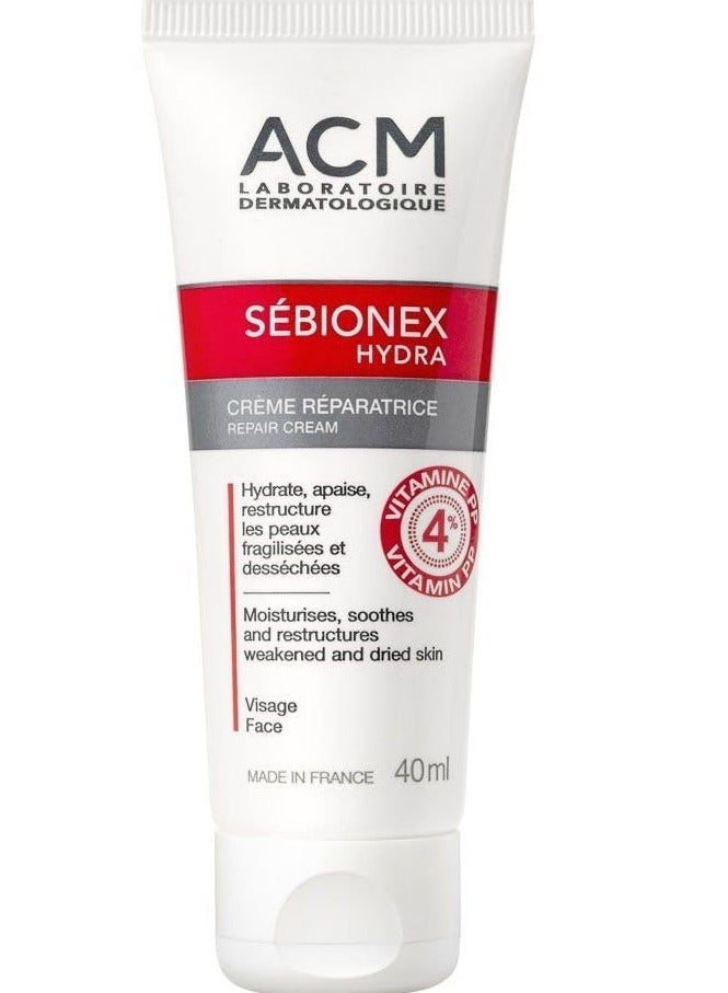 اكم لابرتوري ديرماتولوجيك كريم ACM SEBIONEX HYDRA لإصلاح البشرة 40 مل