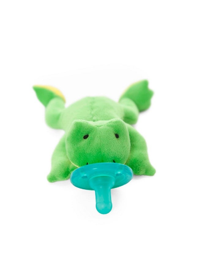 WubbaNub Infant Pacifier - Green Frog - Image 2