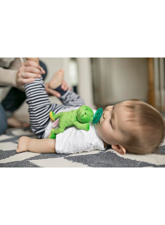 WubbaNub Infant Pacifier - Green Frog - Image 5