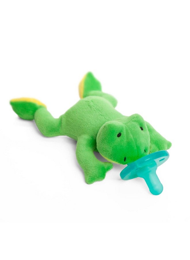 WubbaNub Infant Pacifier - Green Frog - Image 1