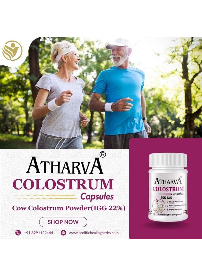 atharva Colostrum Capsules (Capsules-30) Helps Gut Health'S, Restore Skin Elasticity, Strengthen Your Bones, Supports Immune System - Image 4