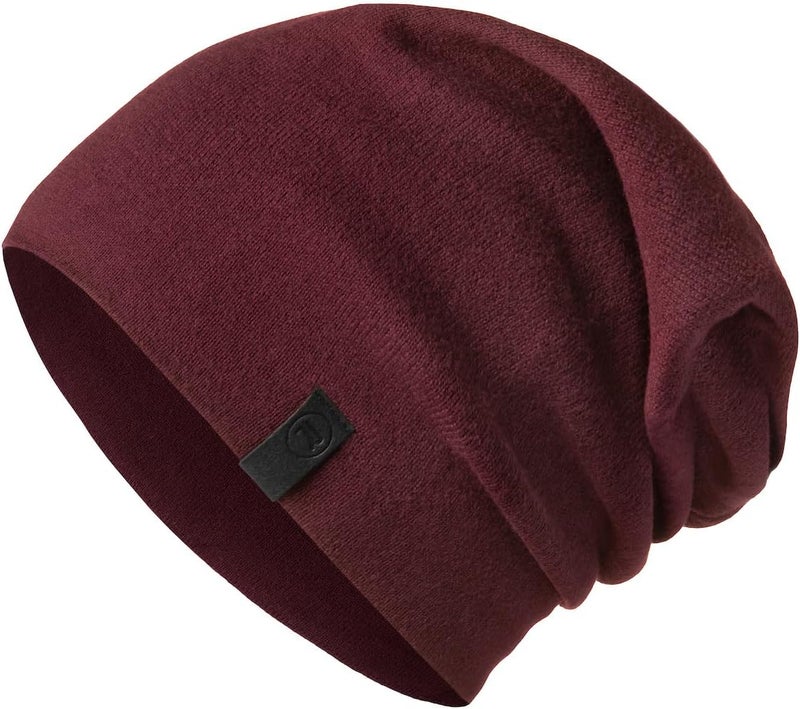 Revony Warm Slouchy Beanie Hat - Deliciously Soft Daily Beanie in Fine Knit - Image 1