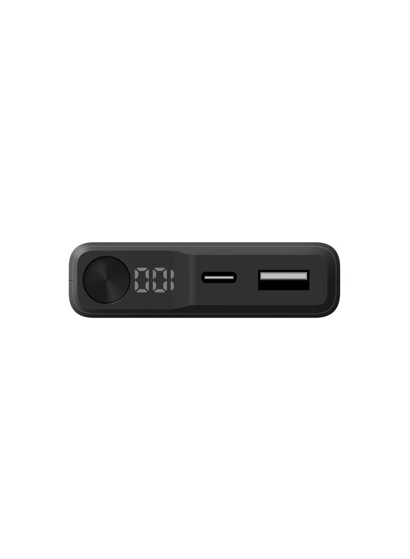 MNS SMN49 Power Bank (Fast Charge+ Wireless Charge 10000mAh) (Black) - Image 3